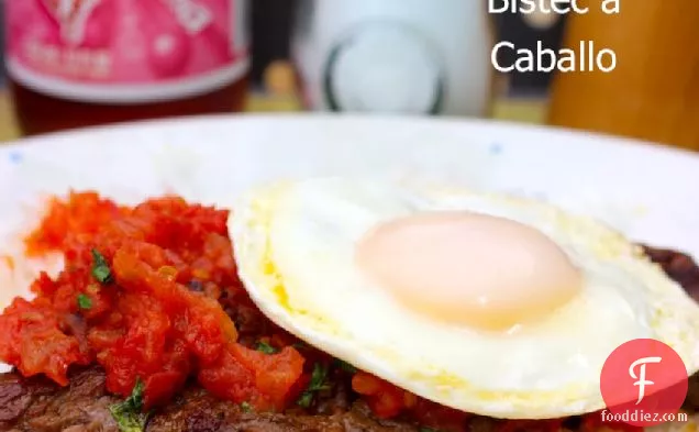 बिस्टेक ए कैबलो (घोड़े की पीठ पर क्रेओल स्टेक)