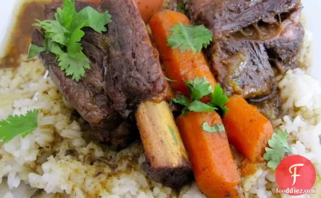 Slow Cooker Short Ribs with Colombian Spices