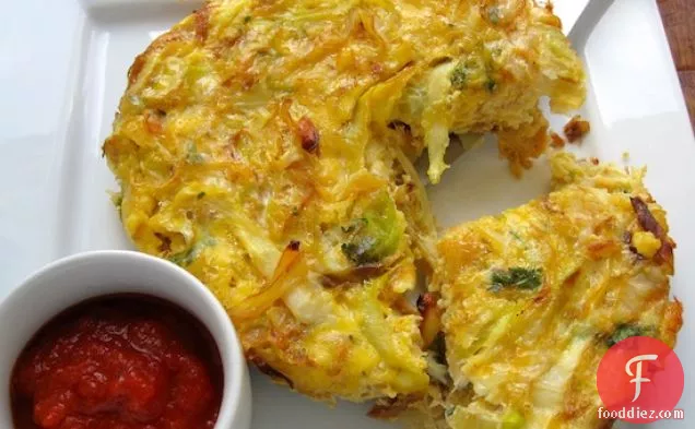 Torta de Repollo (Colombian-Style Cabbage Cake)