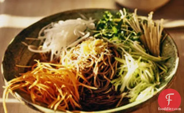 Dashi With Soba Noodles