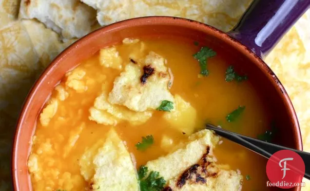 Sopa de Arepa (Corn Cake Soup)