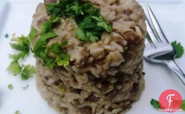 Rice with Coconut and Lentils (Arroz con Coco y Lentejas)