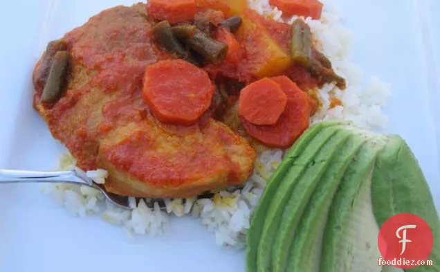 एस्टोफाडो डी सेर्डो (पोर्क स्टू)