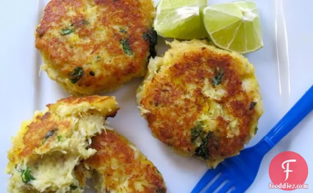 Cod Fish and Yuca Cakes