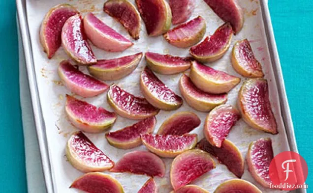 Roasted Watermelon Radishes