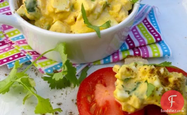 Cumin, and Cilantro Egg Salad (Ensalada de Huevo con Comino y Cilantro)