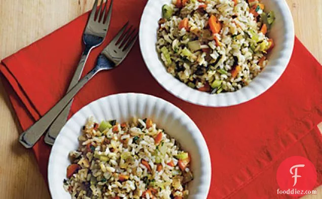 Herbed Brown Rice Pilaf