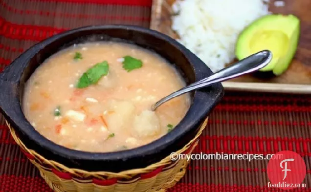 Mote de Queso (Colombian Cheese and Yam Soup)