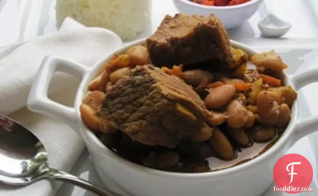 Beans and Beef Stew (Estofado de Frijoles y Carne)