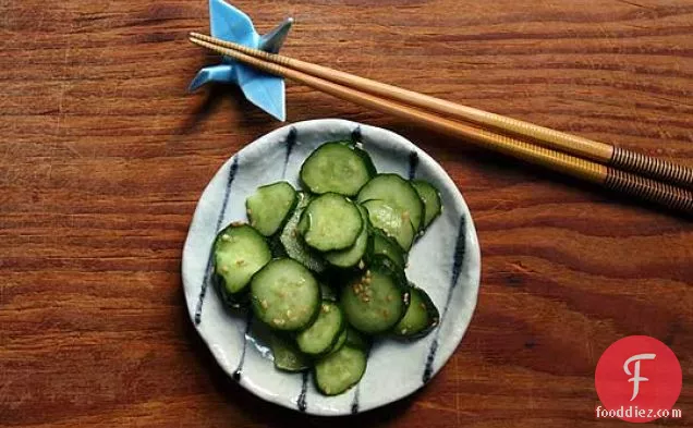 Easy Japanese Pickled Cucumber