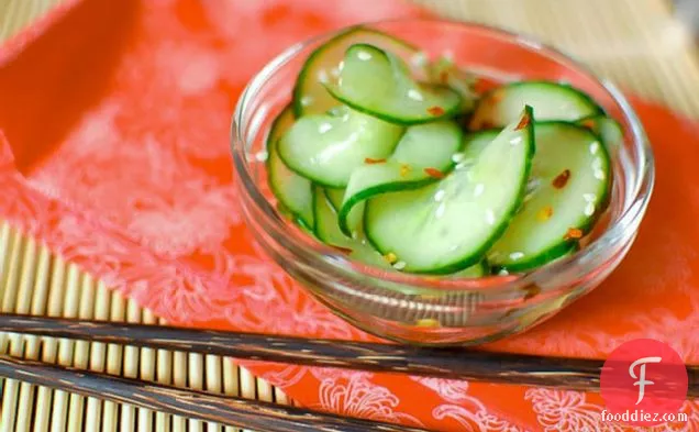 Asian Marinated Cucumbers