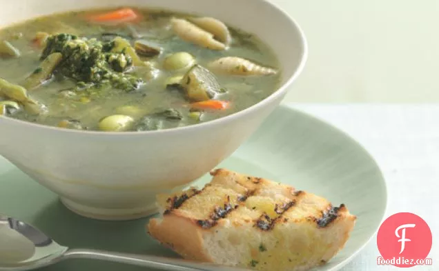 Provençal Vegetable Soup (Soupe au Pistou)