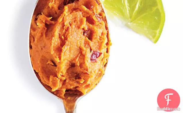 Chipotle-Lime Mashed Sweet Potatoes
