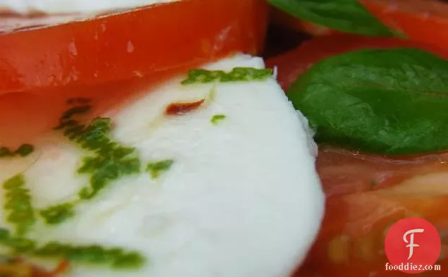 Caprese Salad with Chilli & Lime
