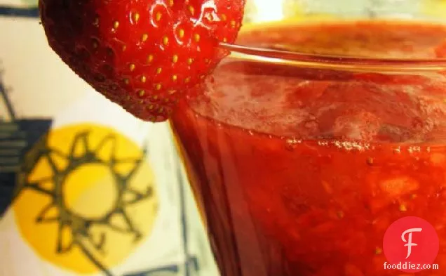 Strawberry & Elderflower Cocktail