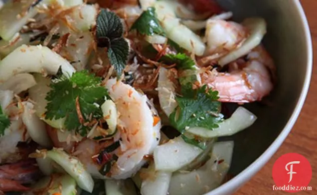 Thai Cucumber And Shrimp Salad