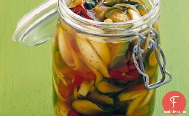 Pickled Cucumbers And Jalapenos
