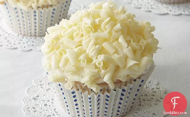 White Linen Cupcakes