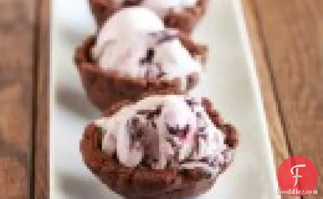 Chocolate Cookie Ice Cream Bowls