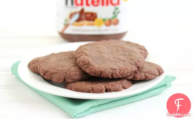 Three Ingredient Nutella Cookies