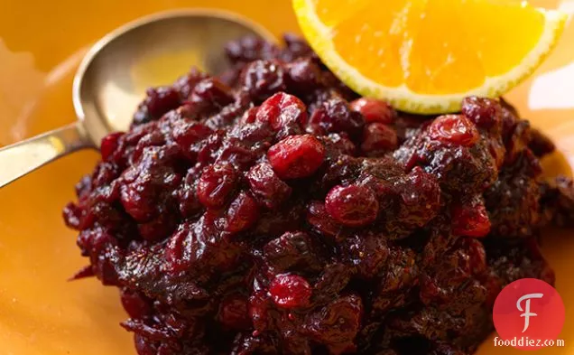 Cranberry, Fig, and Pinot Noir Chutney
