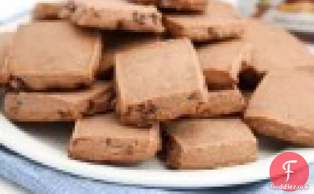 Nutella Shortbread Cookies