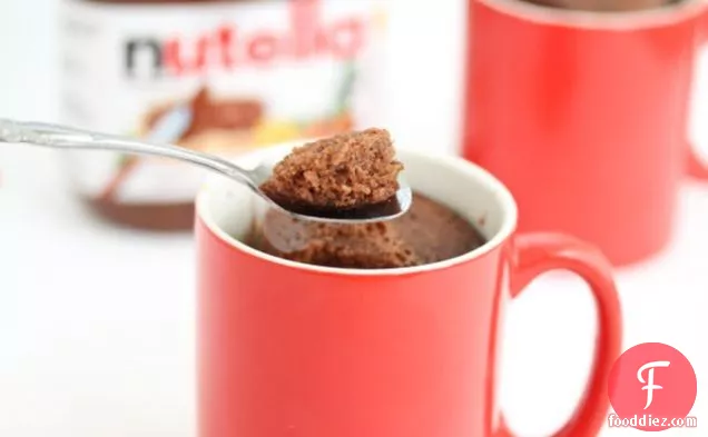 Pure Nutella Mug Cake