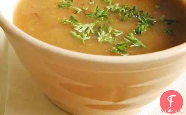 Creamy Roasted-Onion Soup