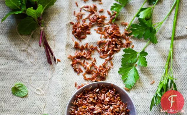 Red Rice & Mint W/ Soy Dressing
