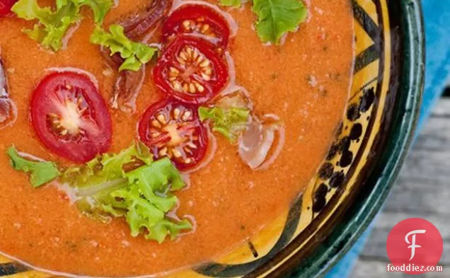 Spicy Chilled Blt Soup