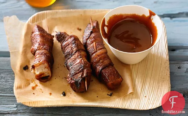 Bacon-Wrapped Pig Wings