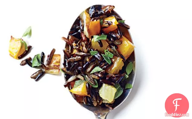 Wild Rice with Bell Pepper and Fennel