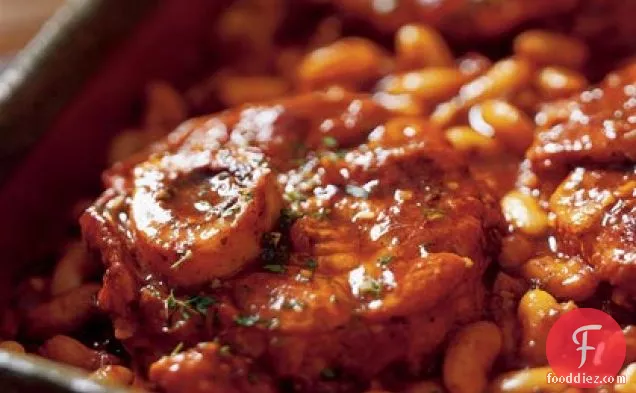 Ossobuco with Tuscan-style Bean and Fennel Ragout