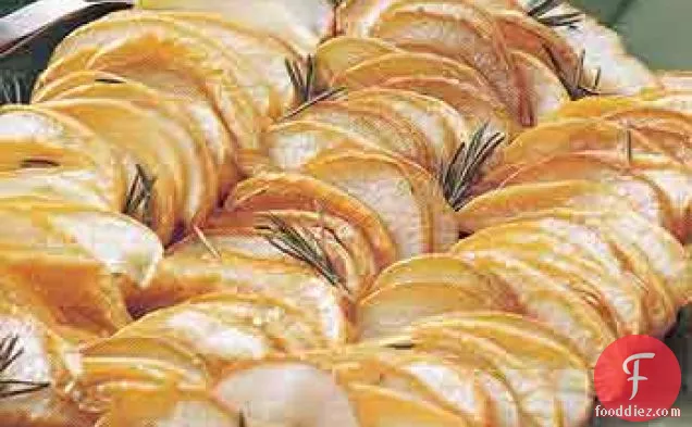 Broiled Apples and Pears with Rosemary
