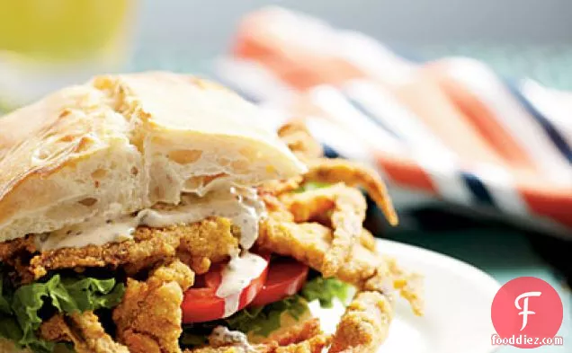Soft-Shell Crab Sandwiches with Spicy Rèmoulade