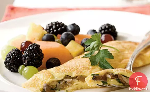 Wild Mushroom Omelet