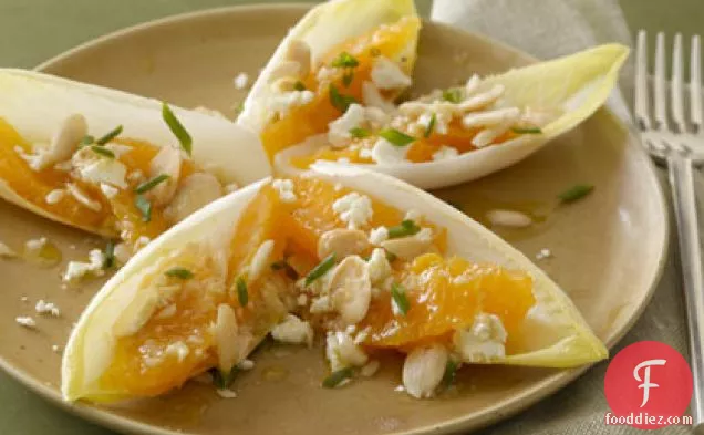 Endive Salad With Oranges and Goat Cheese