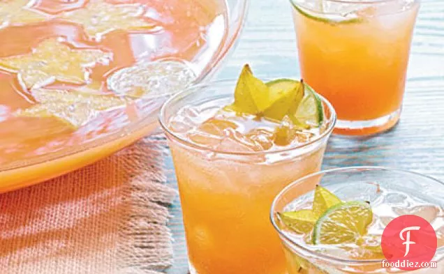 Tropical Champagne Punch