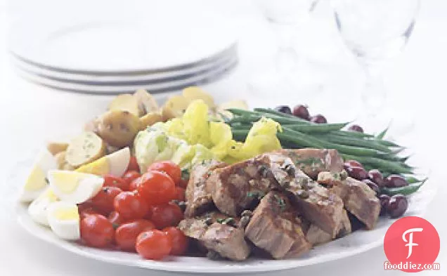 Grilled Tuna Salade Niçoise