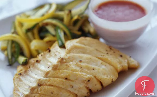 Seared Cod with Chile Sauce