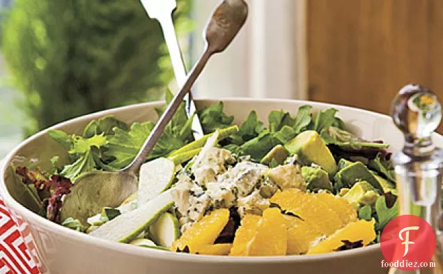 Basil-and-Blue Cheese Salad
