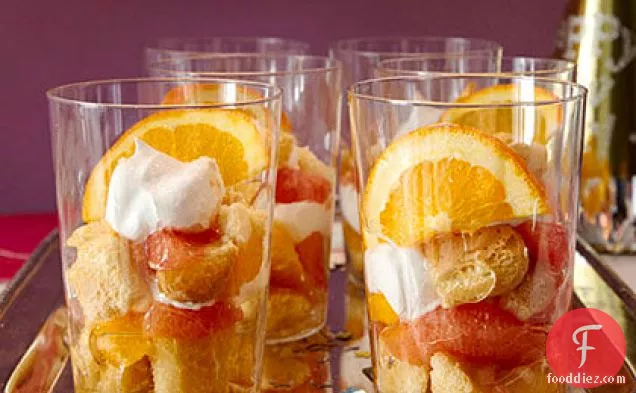 Mini Citrus and Cream Trifles