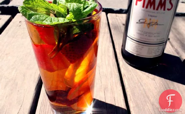 The Pimm's Royale Recipe