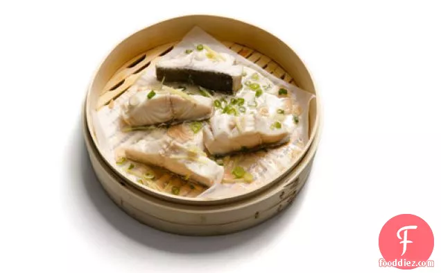 Steamed Black Cod with Soy-Chile Sauce