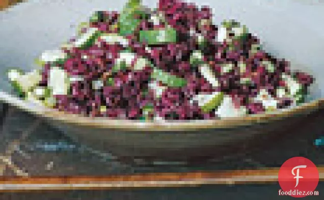 Persian Cucumber and Purple Rice Salad