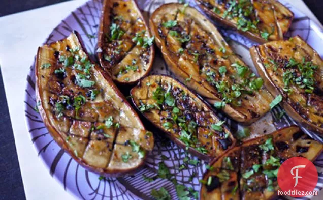 Miso Baked Eggplant