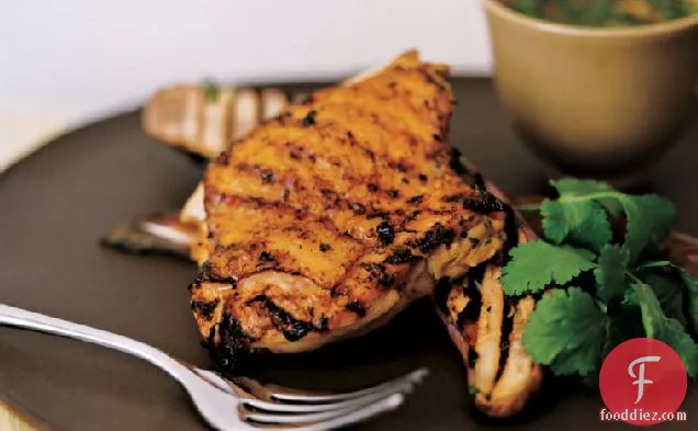 Vietnamese Grilled Chicken and Eggplant