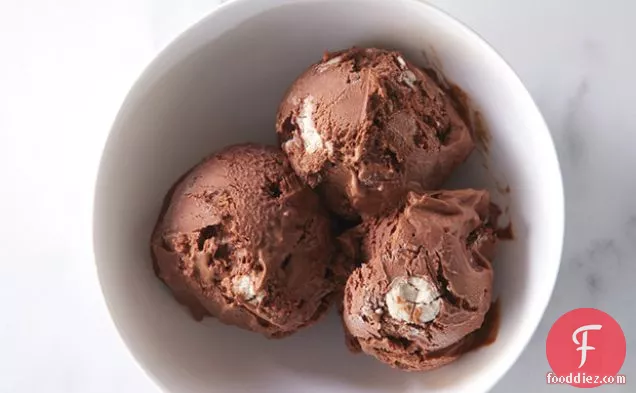 Chocolate-Malt Ice Cream