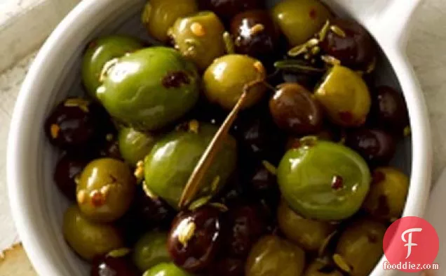 Warm Olives with Rosemary