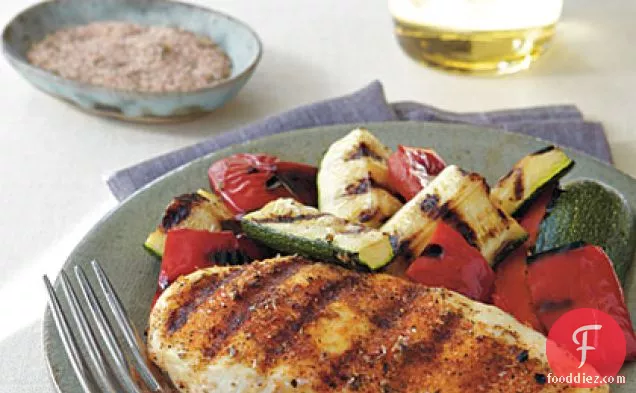 Spicy Herb-Rubbed Grilled Chicken